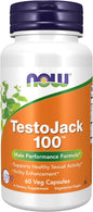 NOW Foods, TestoJack 100, 60 Veg Capsules
