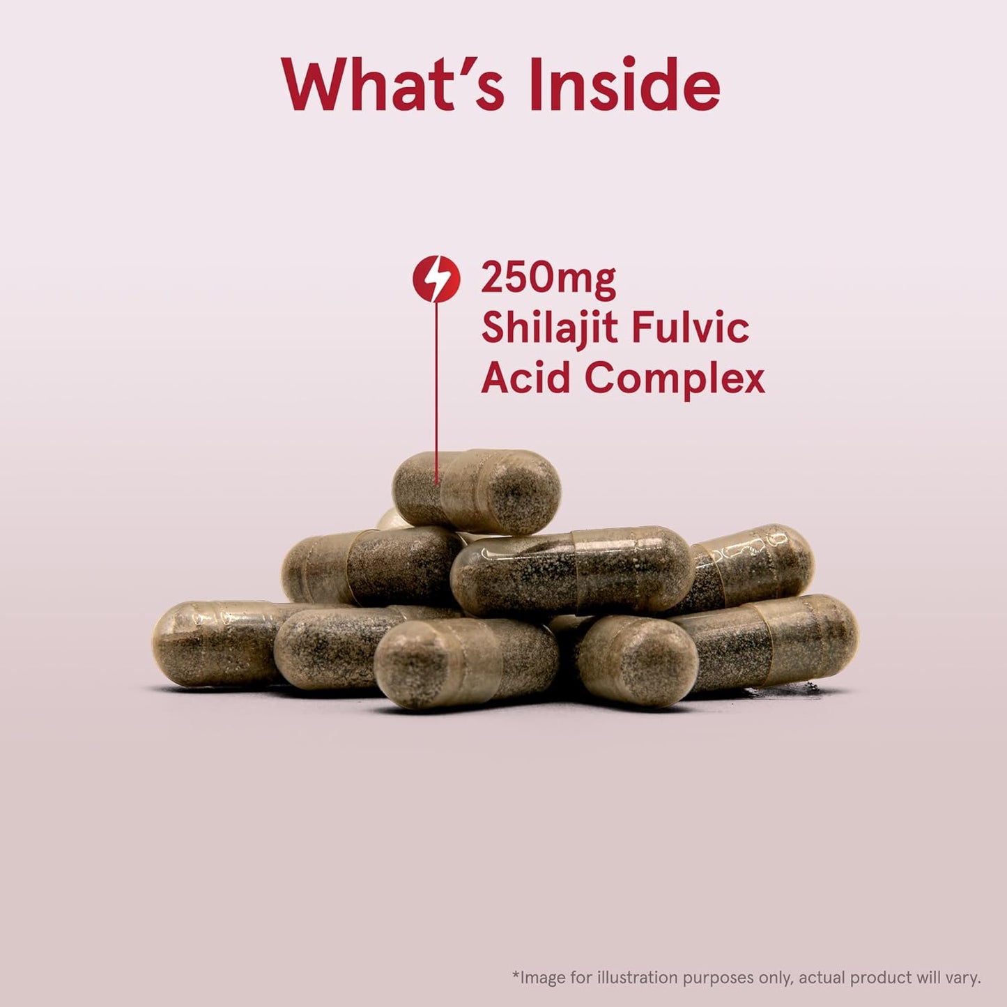 Jarrow Formulas® Shilajit 250 mg, Dietary Supplement, 60 Veggie Capsules