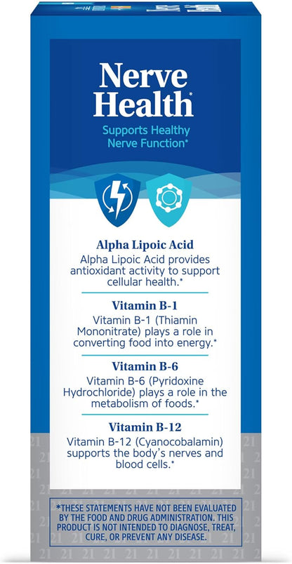 21st Century Nerve Health Tablets, 30 Count