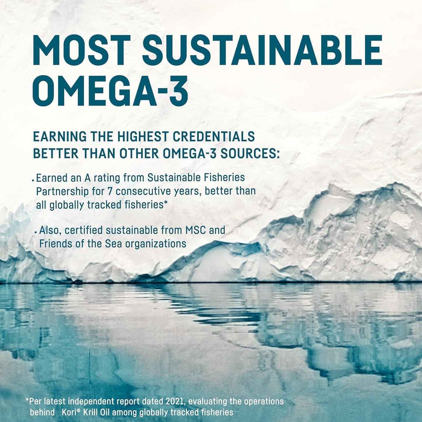 Kori Krill Oil Omega-3 400mg, 90 Softgels | Multi-Benefit Omega-3 Supplement