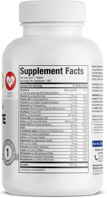 ONE Daily Mens 50+ Complete Multivitamin Multimineral, 180 Tablets