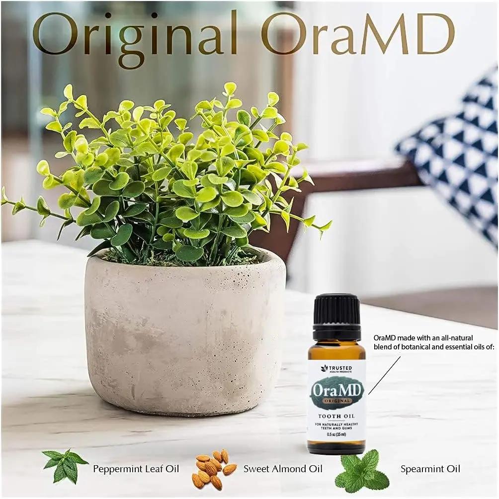 OraMD Original Tooth Oil (2)-Natural Solution for Healthy Teeth & Healthy Gums OraMD