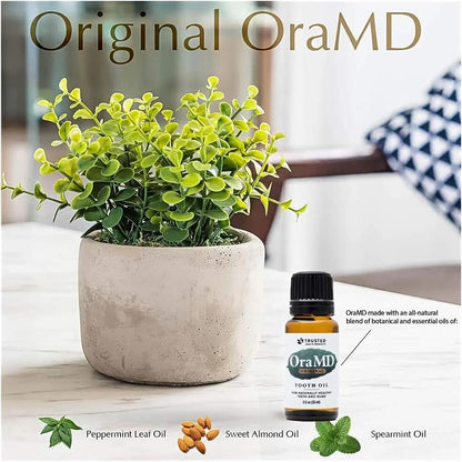 OraMD Original Tooth Oil (2)-Natural Solution for Healthy Teeth & Healthy Gums OraMD