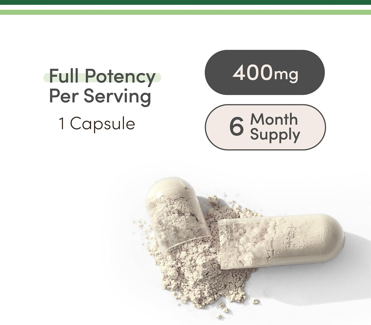 Double Wood Magnesium Glycinate 400mg, 180 Capsules