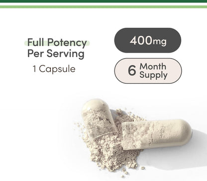 Double Wood Magnesium Glycinate 400mg, 180 Capsules