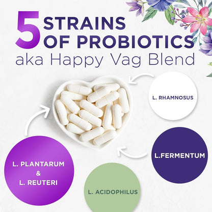 Nature's Nutrition Women's Probiotics 50 Billion CFU, Delayed Release  - 120 Capsules