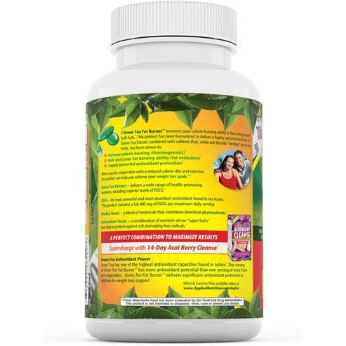 Applied Nutrition Green Tea Weight Loss Supplement, 90 Capsules
