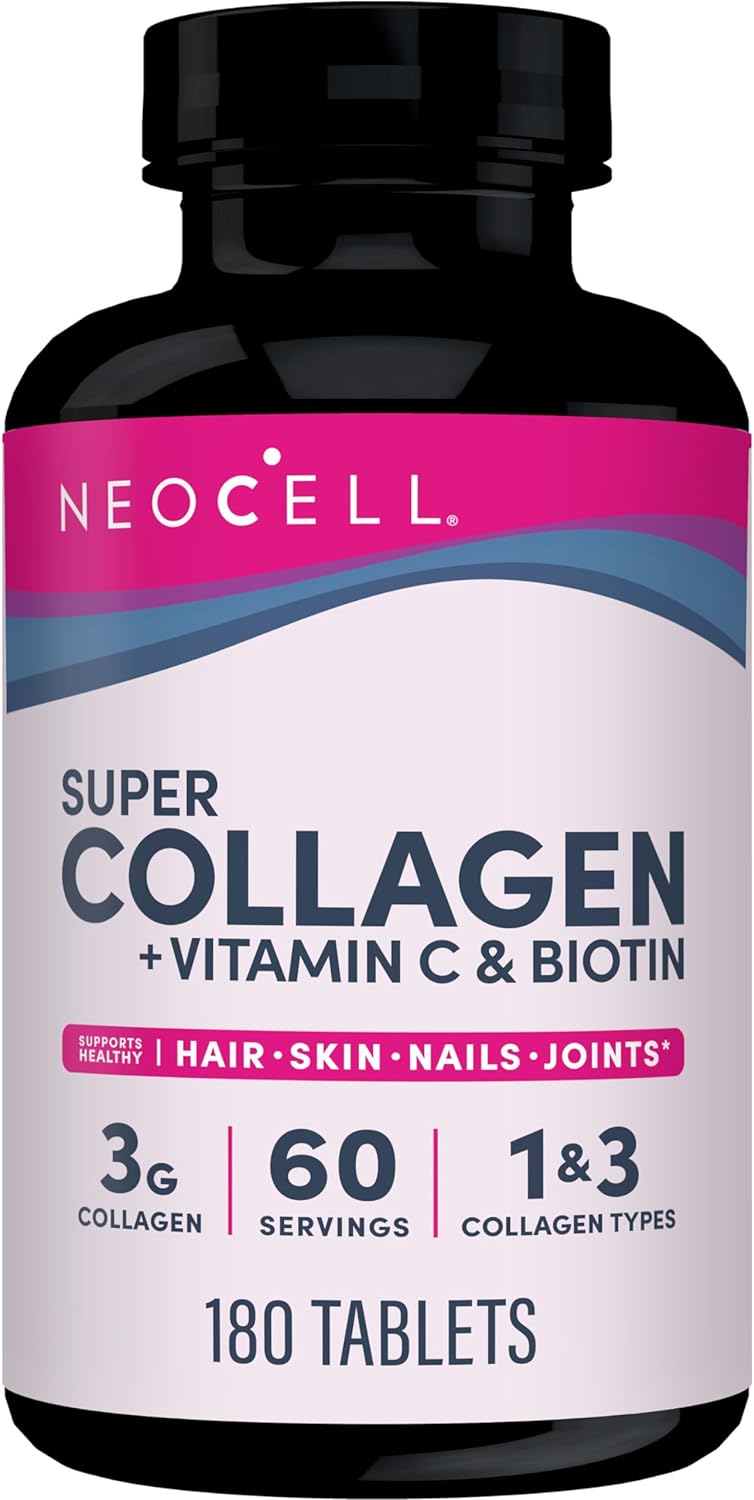 Neocell Super Collagen +Vitamin C & Biotin 180 ct