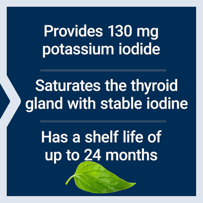 Life Extension Potassium Iodide 130mg 14 Tablets