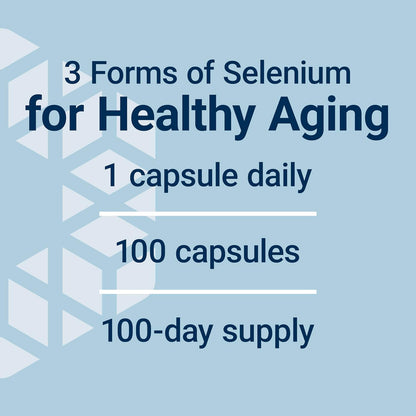 Life Extension Super Selenium Complex with Vitamin E – Cellular Health & Longevity Support – Gluten-Free, Non-GMO, Vegetarian –100 Capsules