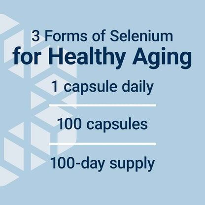 Life Extension Super Selenium Complex 200 mcg & Vitamin E, 100 Vegetarian Capsules
