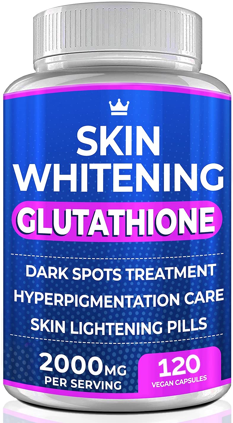 Glutathione Whitening Pills 2000mg - 120 Capsules