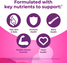 ONE A DAY Multi+ Hair, Skin & Nails, Multivitamin + Boost of Support for Healthy Hair, Skin & Nails with Biotin and Vitamins A, C, E & Zinc, 120 ct One A Day