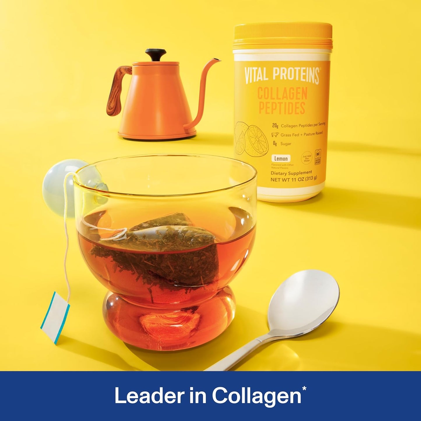 Vital Proteins Collagen Peptides, Promotes Hair, Nail, Skin, Bone & Joint Health, Lemon 11 Oz