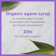 Zarbee's Baby Cough Syrup + Immune with Organic Agave & Zinc, Natural Grape Flavor, 2 fl oz Zarbee