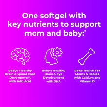 ONE A DAY Prenatal 1 Multivitamin including Vitamin A, Vitamin C, Vitamin D, B6, B12, Iron, Omega-3 DHA & more, 30 Count - Supplement for Before, During, & Post Pregnancy One A Day