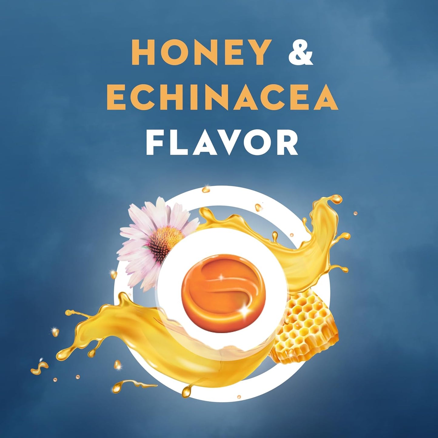 Mucinex InstaSoothe Sore Throat + Soothing Comfort Honey & Echinacea Flavor, Fast Acting, Powerful Sore Throat Oral Pain Reliever, 40 Medicated Drops