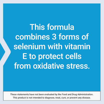 Life Extension Super Selenium Complex with Vitamin E – Cellular Health & Longevity Support – Gluten-Free, Non-GMO, Vegetarian –100 Capsules