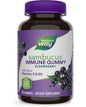 Nature's Way Elderberry Gummies Vitamin C, Vitamin D & Zinc, Immune Support for Kids & Adults 60 Gummies