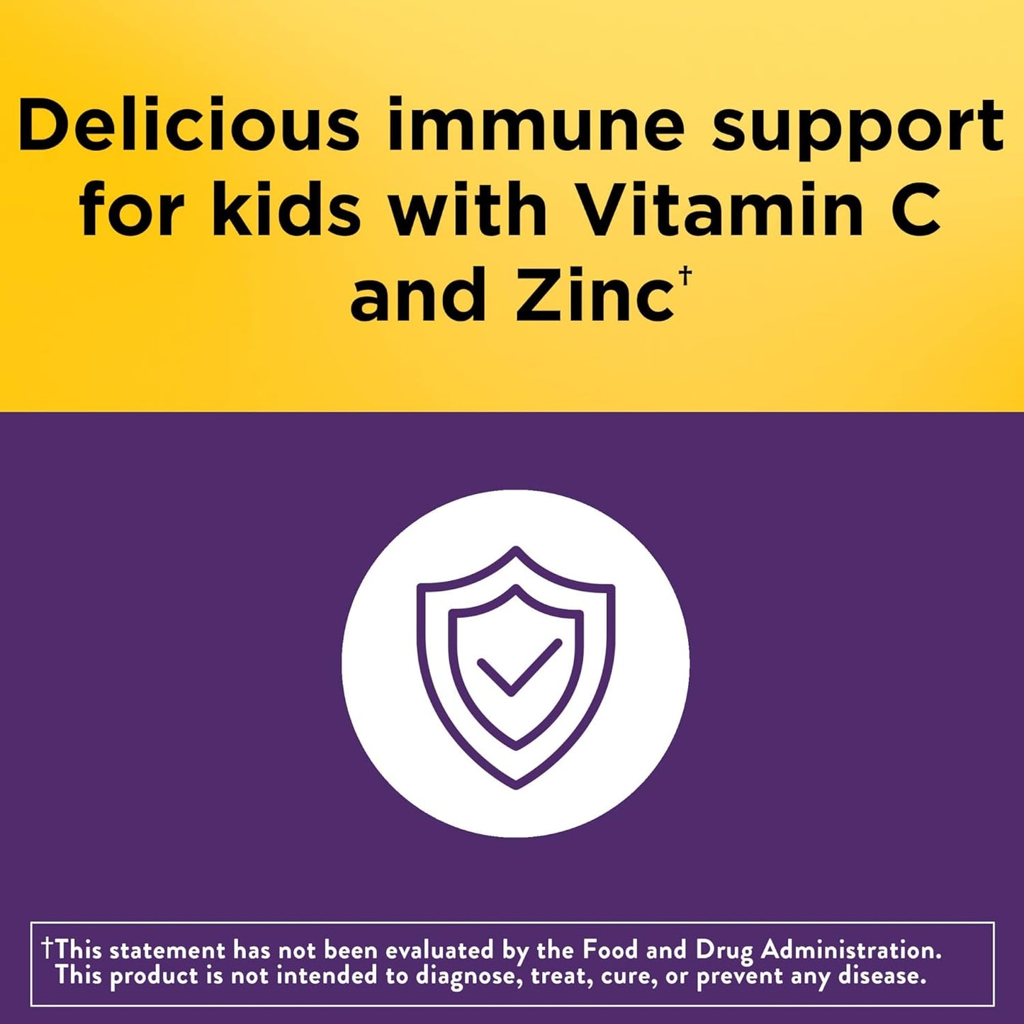 Nature Made Kids First Elderberry with Vitamin C and Zinc, 40 Elderberry Gummies