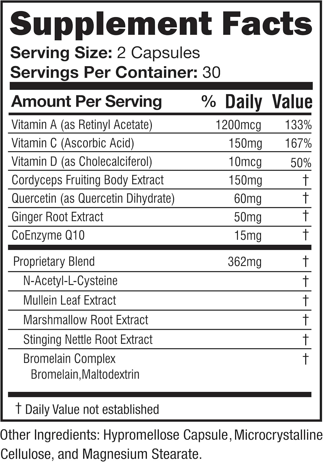 OMNIBREATHE Blend Asthma Relief,Bronchial Health,Lung Cleanse and Detox by OmniBreathe,30-Day Respiratory Wellness Supplement,Naturally Reduce Cough & Clear Mucus/Phlegm for Smokers in 24H,60 Veg Capsules