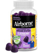 Airborne Elderberry + Zinc & Vitamin C Gummies For Adults, Immune Support Vitamin D & Zinc Gummies With Powerful Antioxidant Vitamins C D & E - 50 Gummies, Elderberry Flavor