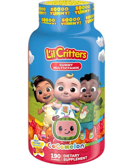 L’il Critters CoComelon Daily Gummy Multivitamin for Kids, 190 gummies