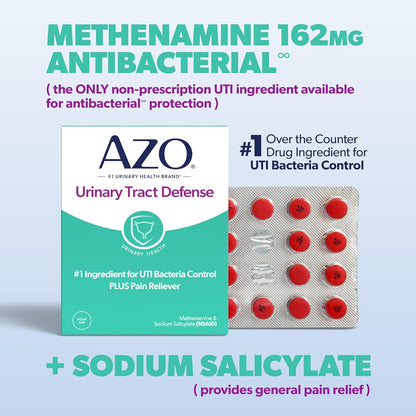 AZO Urinary Tract Defense Antibacterial Protection, 24 Count