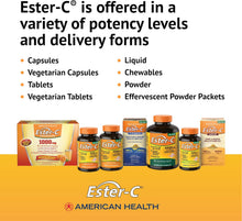 Ester-C® 500 mg with Citrus Bioflavonoids 120 Capsules Ester-C