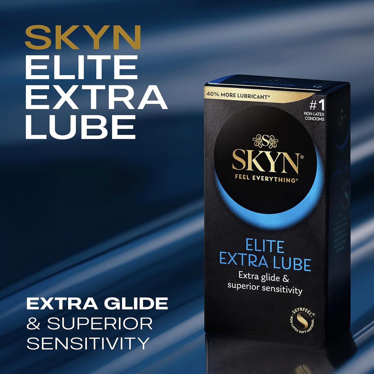 SKYN Elite Extra Lubricated Condoms, 36 Count