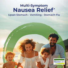 NauseaCalm Relief for Upset Stomach, Nausea, and Vomiting Due to Stomach Flu, Overindulgence, or Motion Sickness - Non-Drowsy - 60 Count Boiron