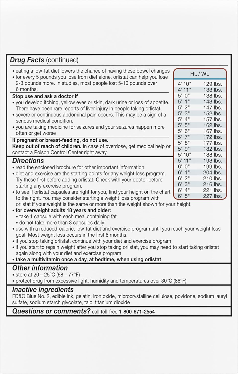 Alli Orlistat Weight Loss Supplement Capsules Starter Pack, 60 Mg, 120 Ct