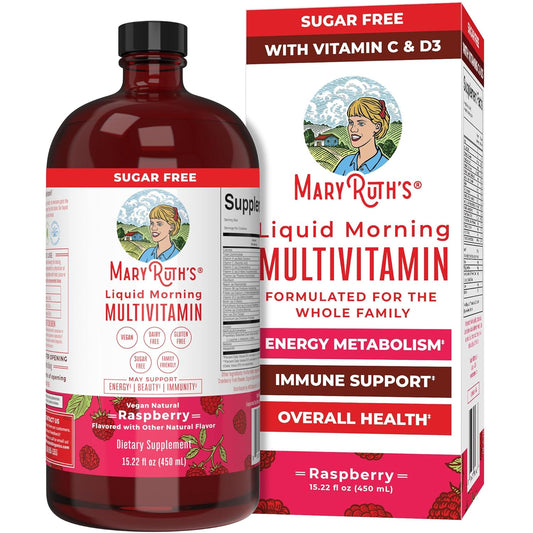 Mary Ruth's Liquid morning Multivitamins for men & women, 15.22 oz