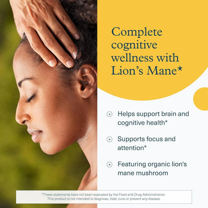 Youtheory Lion's Mane - 60 Vegetarian Capsules