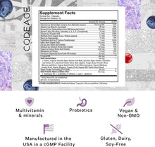 Codeage Teen Clearface Adolescent Face, Skin & Pimples, Vitamins A, C, D3, E, Pantothenic Acid, Niacin, Zinc Supplement Teenagers, Probiotics, L-Lysine, Omega-3, Oily Skin, Pores, Spots - 60 Capsules Vitamins Depots