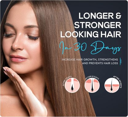 Everelief Liquid Collagen & Biotin Drops 30,000 mcg for Hair Growth Biotin & Collagen Supplements for Hair, Skin & Nails 2 fl oz