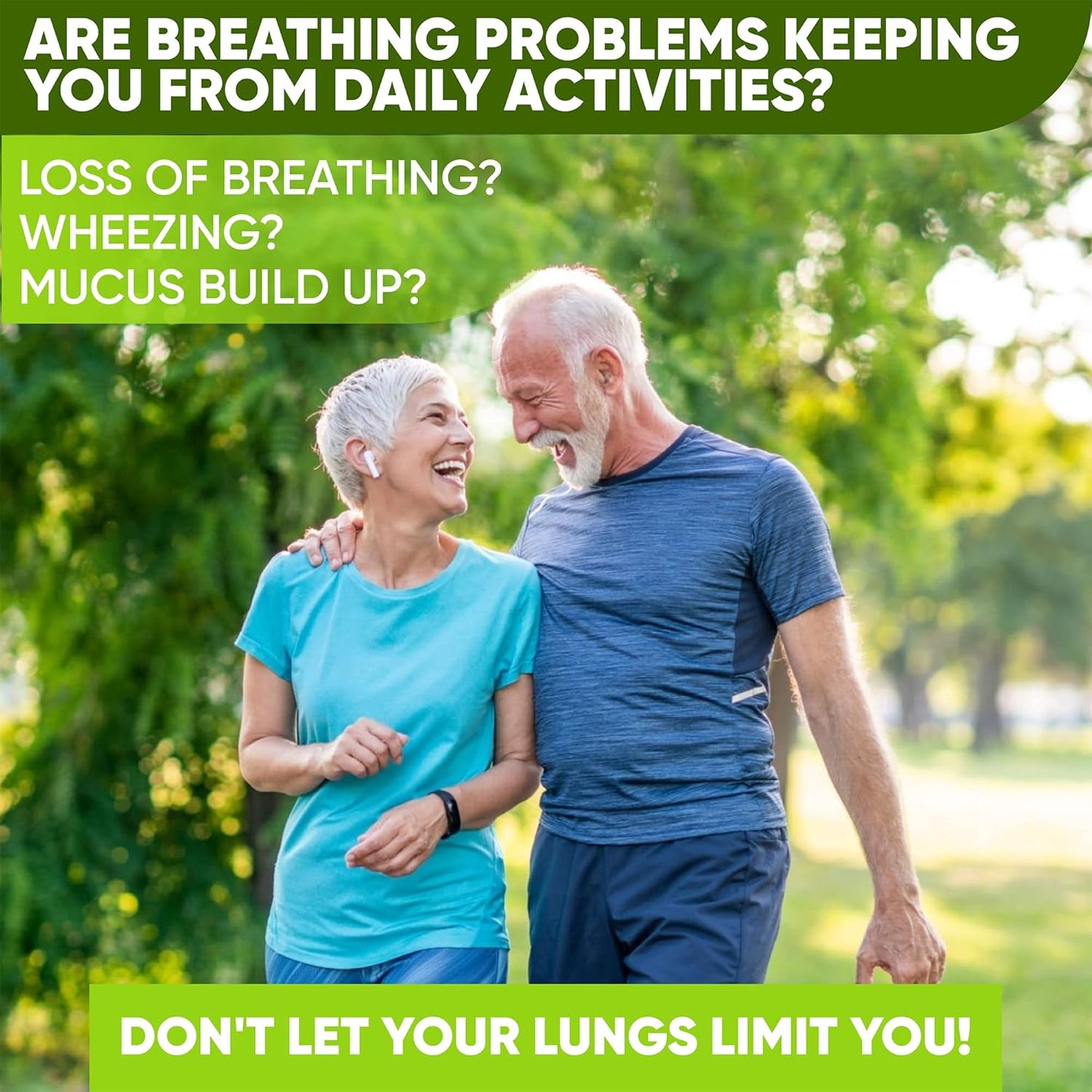 Lung Health & Immune Support Supplement - Lung Cleanse and Detox With Immunity Vitamins For Better Lungs, Immune Defense, Clear Lungs
