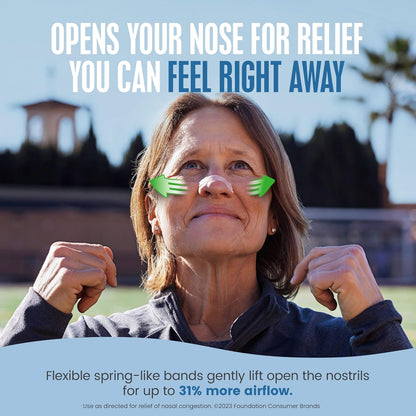 Breathe Right Nasal Strips Lavender Scent Extra Strength Tan Nasal Strips - 26 ct