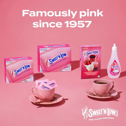 Sweet'N Low Zero Calorie Sweetener Packets, 100 Ct