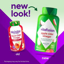 Vitafusion Apple Cider Vinegar Gummies 500mg Apple Cider Vinegar per Serving Plus B Vitamins, 60ct (30 Day Supply), Keto Friendly ACV vitafusion