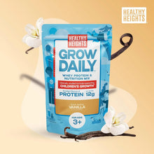 Healthy Height Grow Daily 3 Protein Powder (Vanilla) - Developed by Pediatricians - High in Protein Nutritional Shake - Contains Key Vitamins & Minerals Healthy Heights