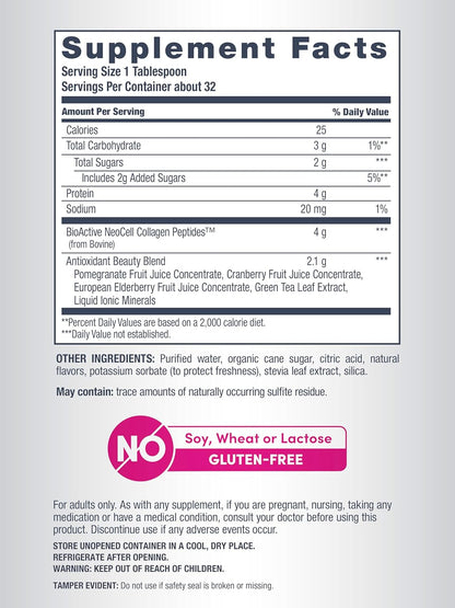 NeoCell Liquid Collagen Pomegranate, 16 oz., 1 Bottle