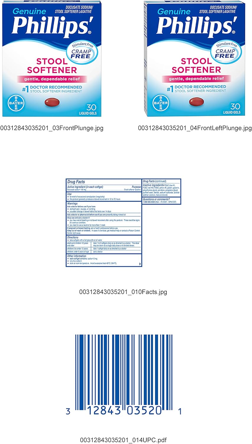 PHILLIPS Softener Liquid Gels 30 Liquid Gels