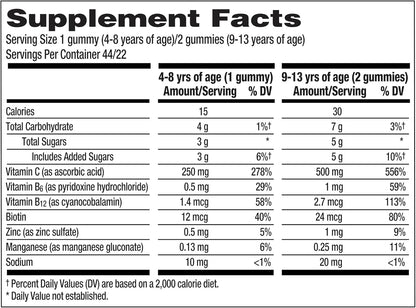 Emergen-C Kidz Daily Immune Support Dietary Supplements - 44 Count