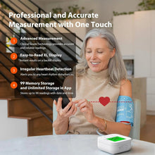 iHealth Smart Upper Arm Blood Pressure Monitor with Wide Range Cuff That fits Standard to Large Adult Arms, Bluetooth Compatible for iOS & Android Devices iHealth