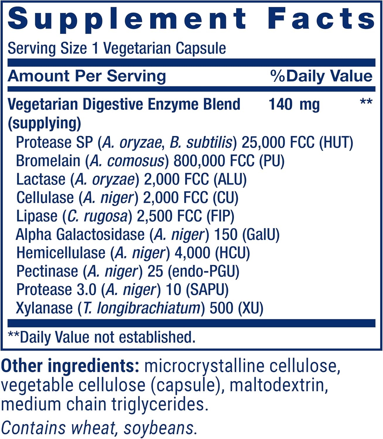 Life Extension, Enhanced Super Digestive Enzymes, 60 Vegetarian Capsules