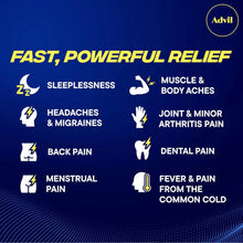Advil Liqui-Gels Pain Reliever and Fever Reducer, Ibuprofen 200mg Capules, 80 ct Advil