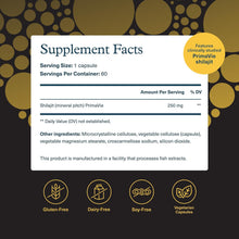 Youtheory Men's Shilajit - 250 mg 60 Veg Capsules Youtheory