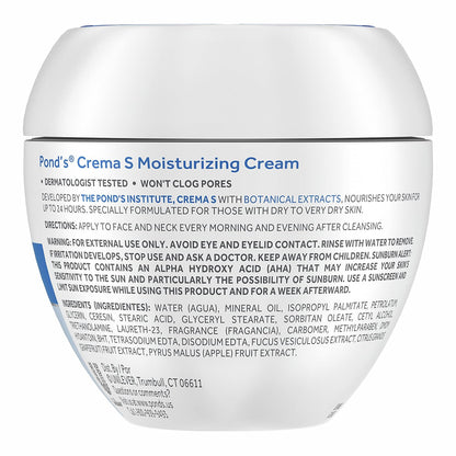 Pond's Nourishing Moisturizing Cream, Crema S 14.1 oz
