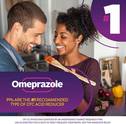 GoodSense Omeprazole 20 mg, Acid Reducer, 42 Delayed Release Tablets